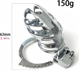 Chastity Cage met Ringen 30-50mm — thumbnail 3
