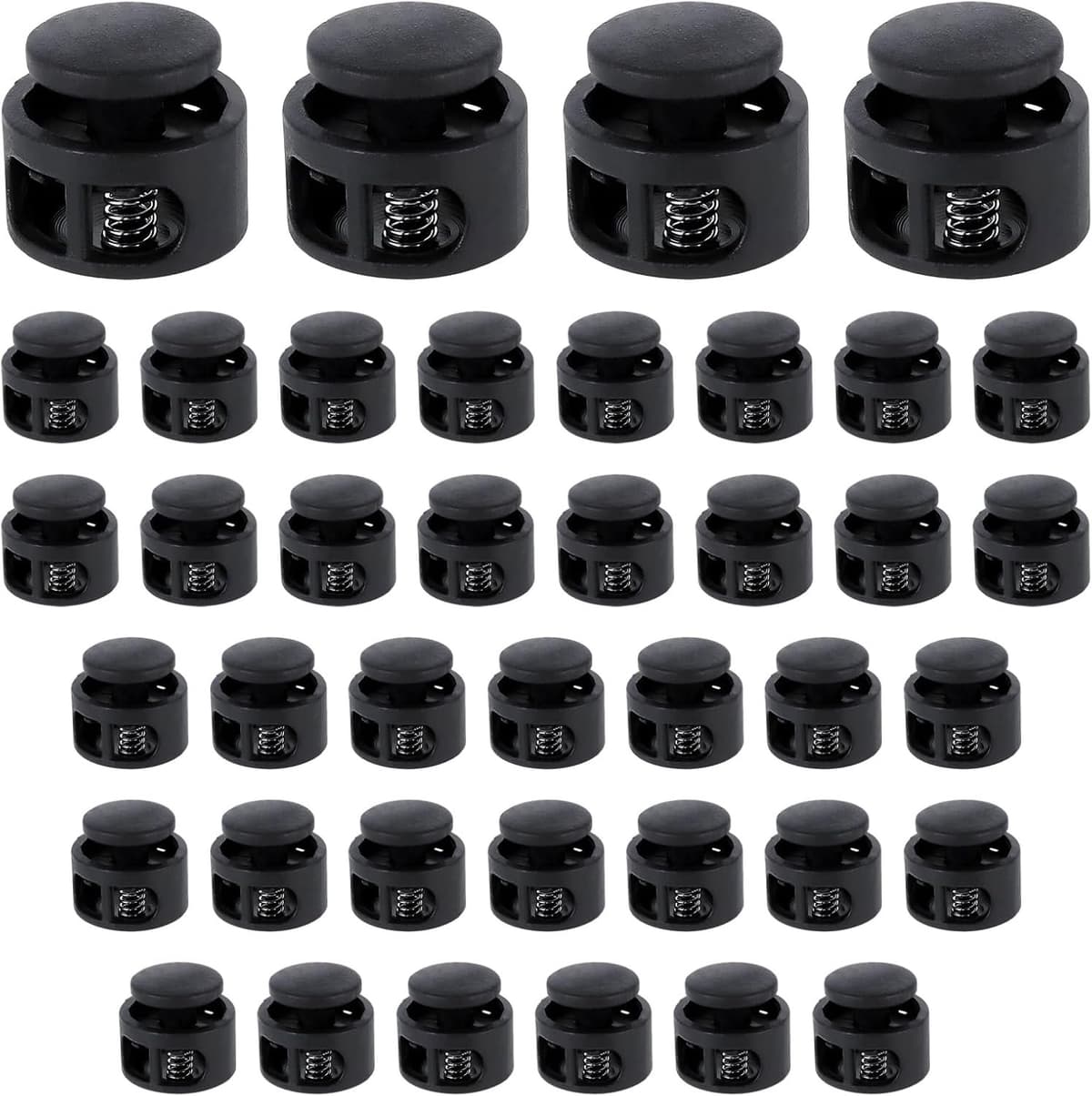 40 stuks koordstoppers 2-delig — afbeelding 1