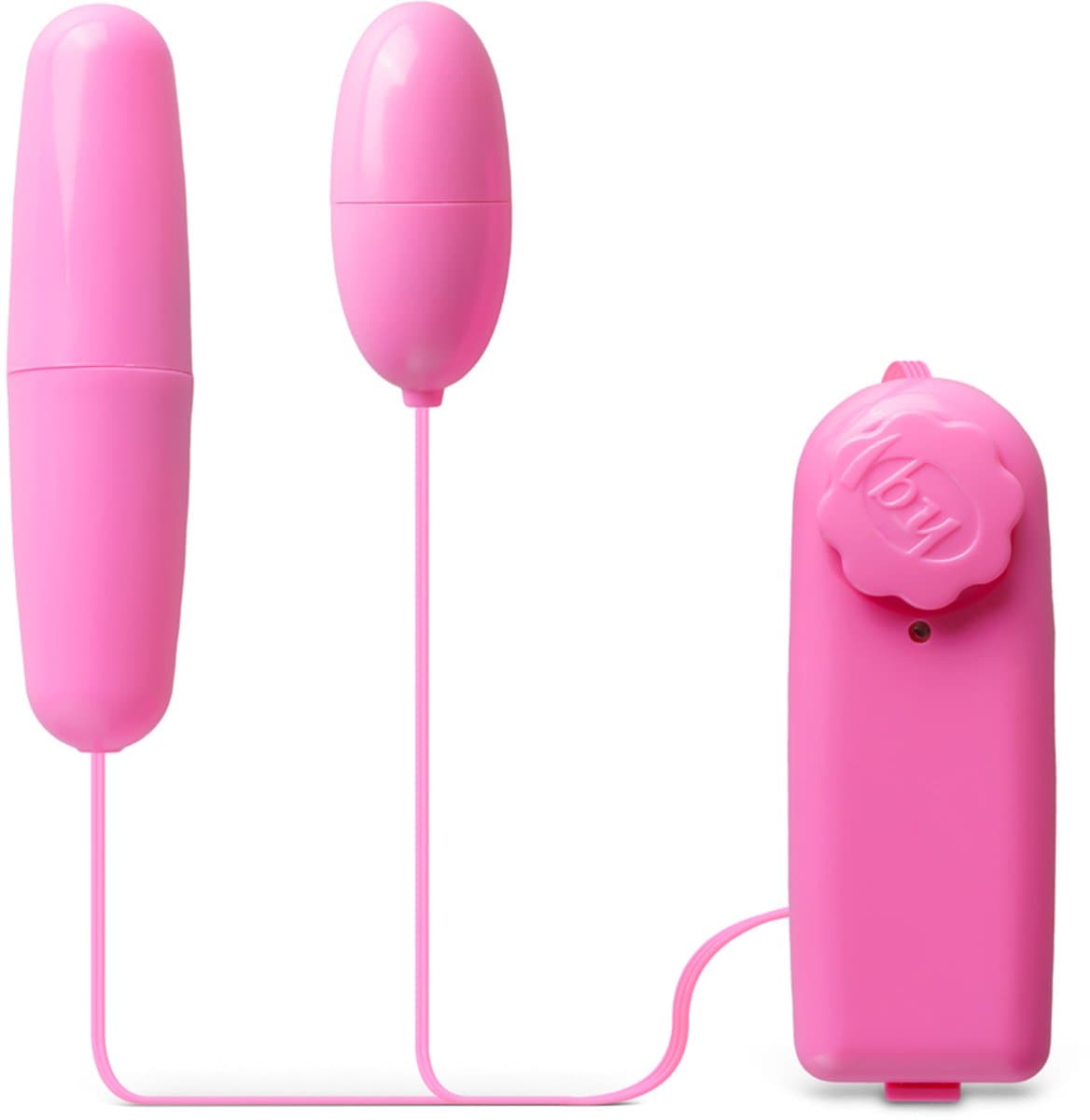 Dubbele Vibratie-Eitjes met Afstandsbediening – Roze – Multi-Speed Stimulator voor Intense Genotservaring — afbeelding 1
