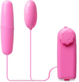 Dubbele Vibratie-Eitjes met Afstandsbediening – Roze – Multi-Speed Stimulator voor Intense Genotservaring — thumbnail 1