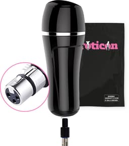Eroticon Pocket Pussy - Mick Jerker - Realistisch Masturbator - Opzetstuk voor Sex Machine - Accessoire - 3XLR opzetstuk — thumbnail 1