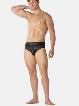 WOH microfiber herenslip night universe zwart II — thumbnail 4
