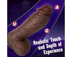 Dikke zwarte dildo, 19 x 5 centimeter, extreme pleasure!