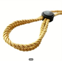 Vast bindtouw - BDSM - Bondage - handboeien zwart - Verstelbaar — thumbnail 3
