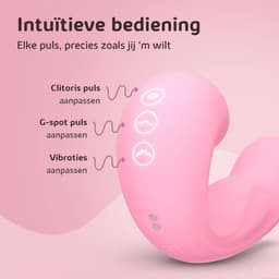 Sensual Desire® BLUSH – Pulsing Vibrator met 20 Standen – Clitoris Stimulator – Vibrators & Sex Toys voor Vrouwen – Waterdicht – Stil & USB Oplaadbaar – Incl. Luisterverhalen — thumbnail 9