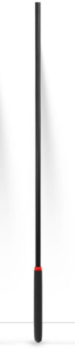 KG luxe Fiber Spanking Cane Met Handvat zwart- BDSM- zweep-stok-meester-slaaf — thumbnail 1