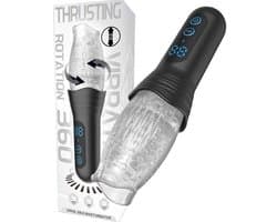 Masturbator 360 Rotation THURSTING Vibration voor mannen- Masturbator – Pocket Pussy – Seks Toys voor mannen - sex speeltje - sex toys voor koppels - sex toys voor mannen zelf aftrekken