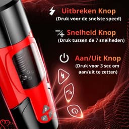 TipsToys® Oplaadbare Masturbator voor Mannen – Automatische Pocket Pussy / Fleshlight met Rotatie & Thrusting - Zuigfunctie USB Oplaadbaar - Handsfree Zuignap Seksspeeltje voor Mannenn — thumbnail 5