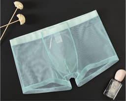 Transparante Sexy Boxershorts Heren Ondergoed - Doorzichtige Slip voor Mannen — thumbnail 5
