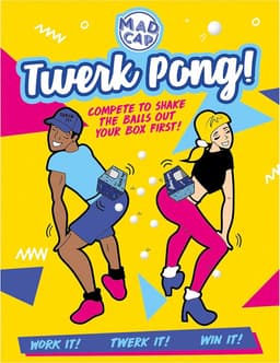 Hilarisch Feestspel Twerk Pong - Schud het om te Winnen — thumbnail 2