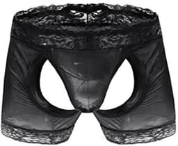 Kant Trim Sleek Sissy Rok voor Mannen - Sexy Ondergoed en Lingerie — thumbnail 1