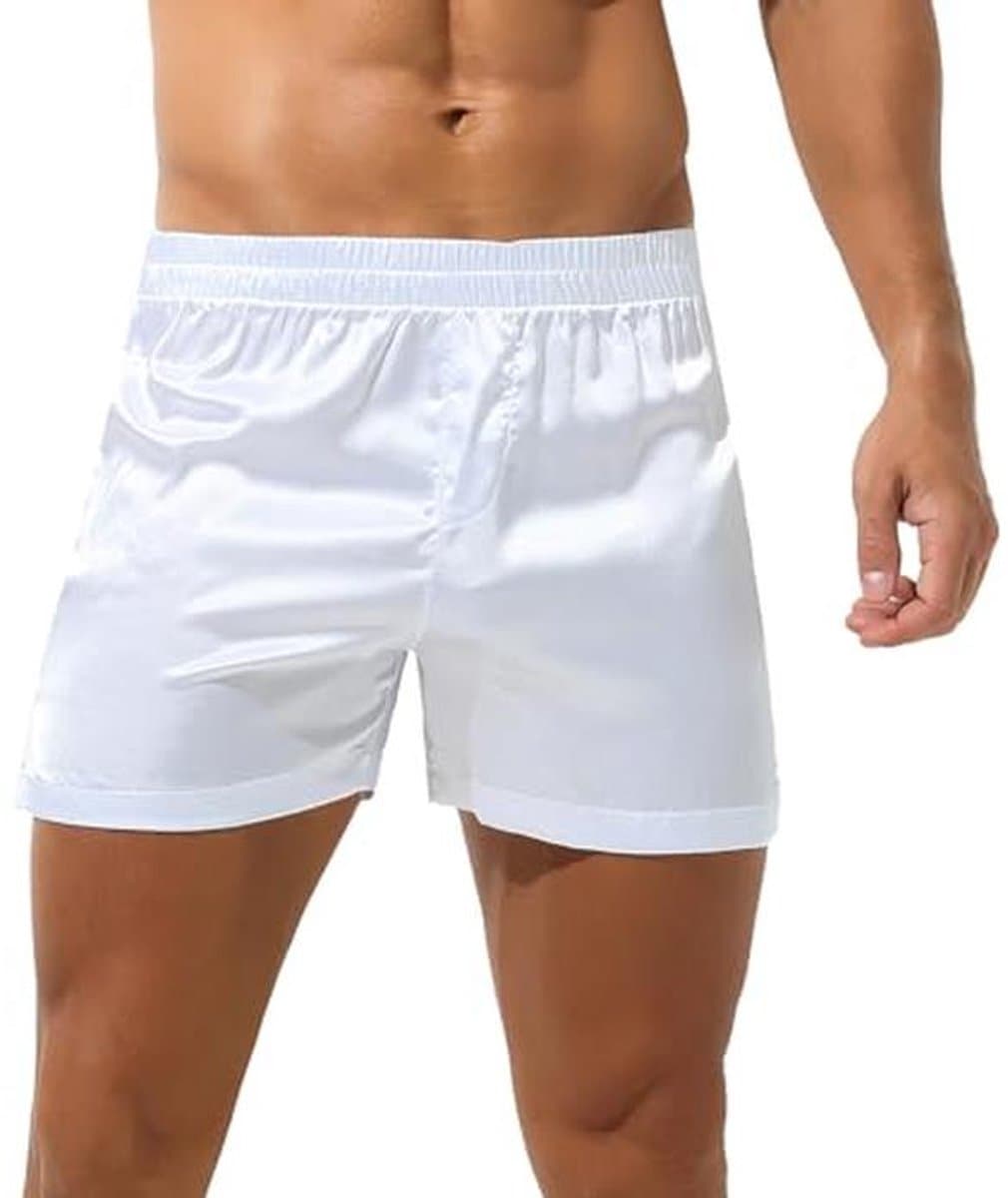 Zachte boxershorts voor heren met hartprint - Korte broek, zwembroek en ondergoed — afbeelding 1
