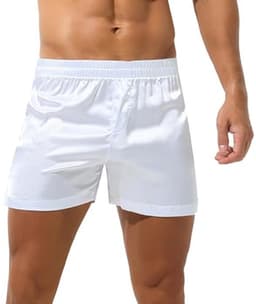 Zachte boxershorts voor heren met hartprint - Korte broek, zwembroek en ondergoed — thumbnail 1