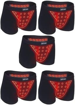 Magnetische Therapie Boxershorts voor Heren - 5-Pack Ademend Ondergoed — thumbnail 1