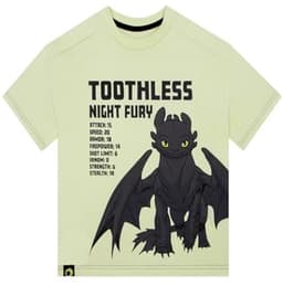 Draakjes T-shirt voor Jongens met Toothless | Katoenen Zomer T-shirt — thumbnail 1