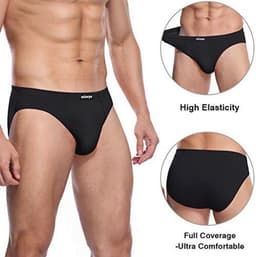 Heren Ondergoed Slips van Microvezel, Ademend Comfortabel Stretch Ondergoed, Maat S-XXXL — thumbnail 5