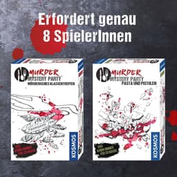 Misdaad Diner Spel - Pasta en Pistolen voor 8 Spelers — thumbnail 2