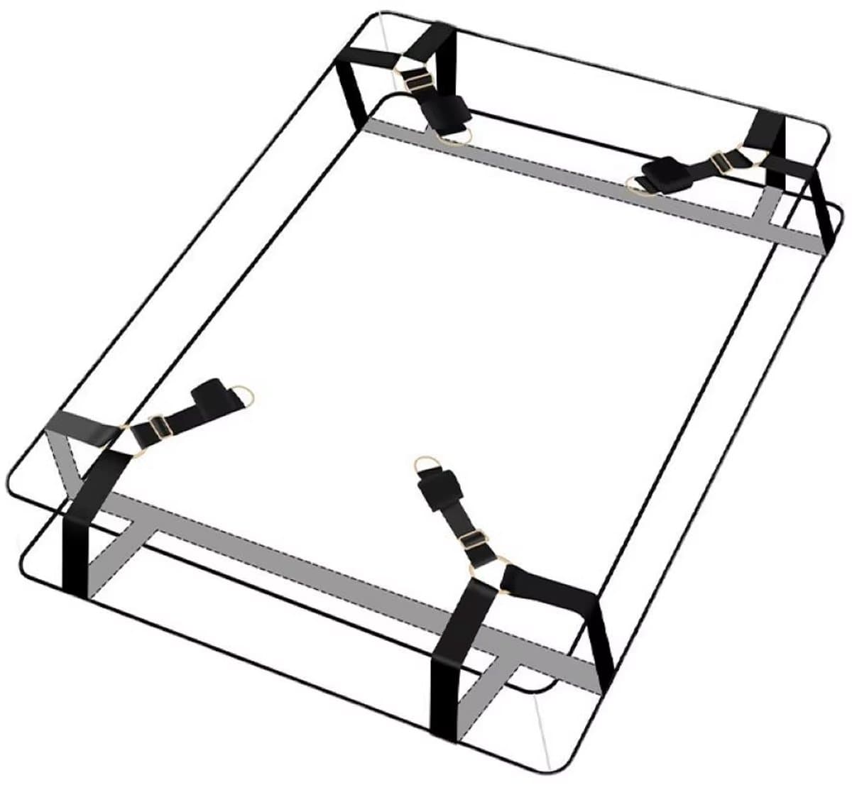 Bed Handboeien - Bedbinders - BDSM - Seks - Bondage - Voeten - Vastbinden — afbeelding 1