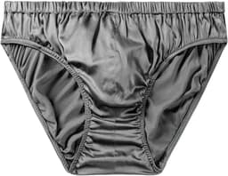 Heren Zijde Satijnen Slips - Verbeterende Bikini Ondergoed — thumbnail 1