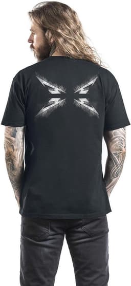 Metallica 4 Faces T-shirt zwart - Band merch voor muziekliefhebbers — thumbnail 4