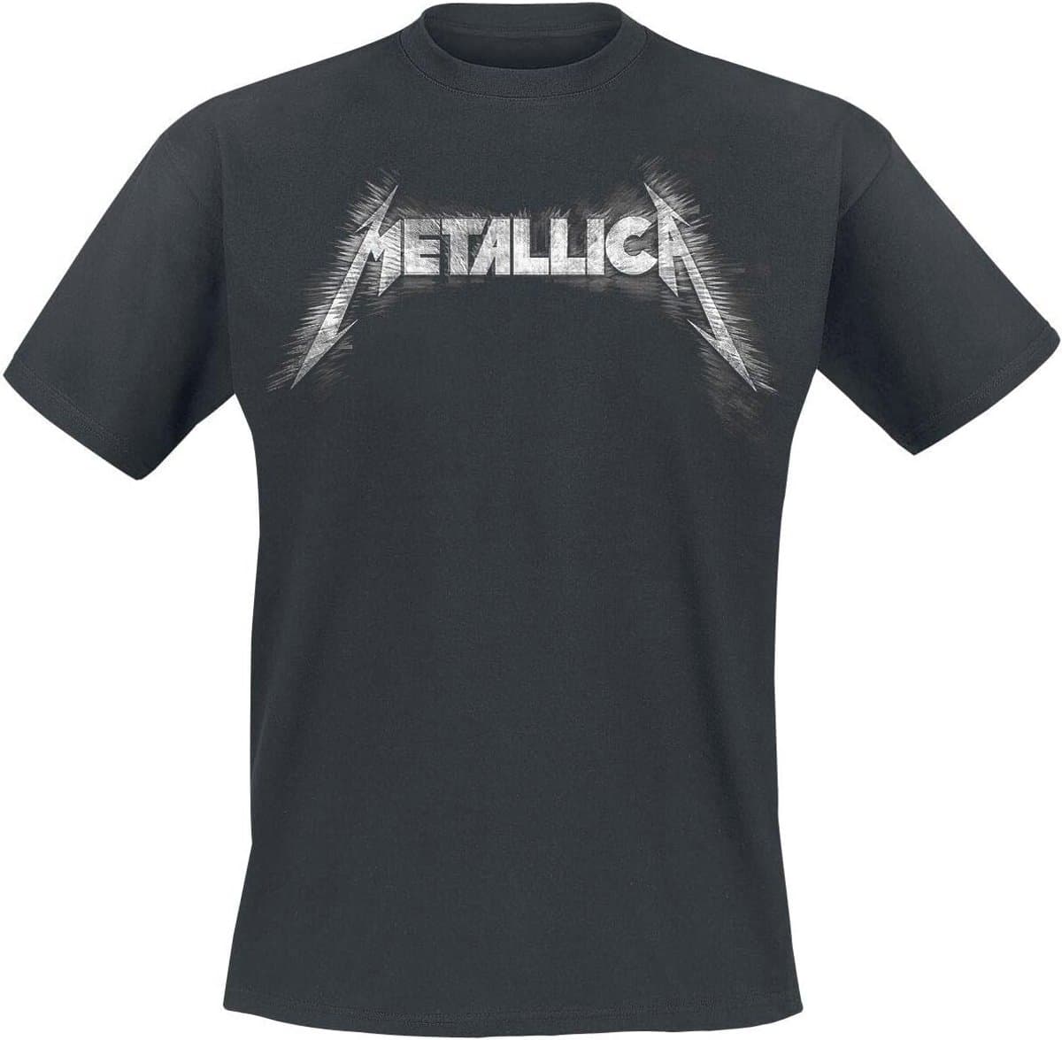 Metallica 4 Faces T-shirt zwart - Band merch voor muziekliefhebbers — afbeelding 1