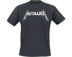 Metallica 4 Faces T-shirt zwart - Band merch voor muziekliefhebbers