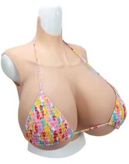 Siliconen Borsten-Big Boobs- Cup Z- 100% siliconen gevuld- 10,5 kg-Nep Borsten- travestiet- nep Borsten- Crossdresser — thumbnail 4