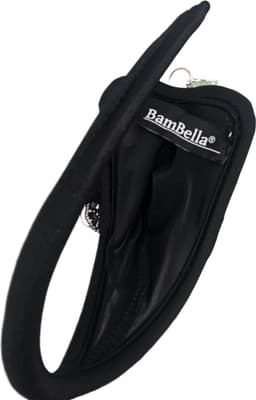 BamBella ® - Penis sleeve string zonder bandjes - maat Onesize - Sexy erotische heren onderbroek Zwart mannen rollenspel valentijnsdag — thumbnail 2