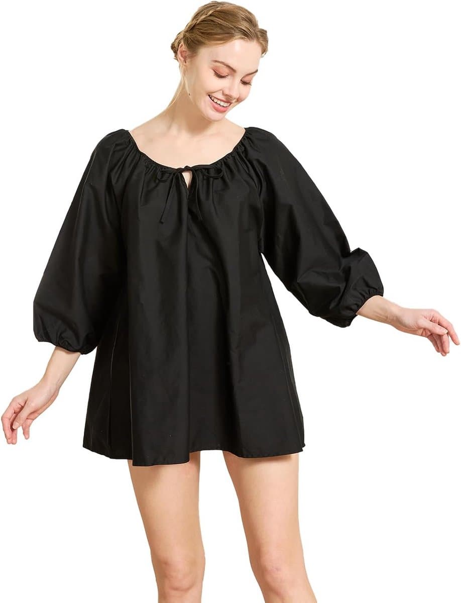 Victoriaanse Katoenen Blouse met Kant en Veter Detail voor Middeleeuwse en Boho Stijl — afbeelding 1