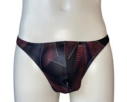 LekkerStout Slim Fit String - Rood - Sexy Herenondergoed | XL | | ( LS114 )