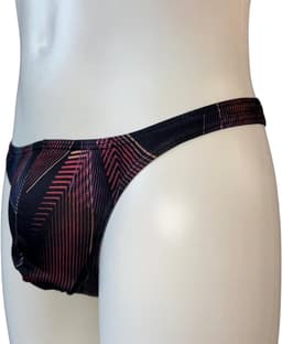 LekkerStout Slim Fit String - Rood - Sexy Herenondergoed | L | | ( LS114 ) — thumbnail 4