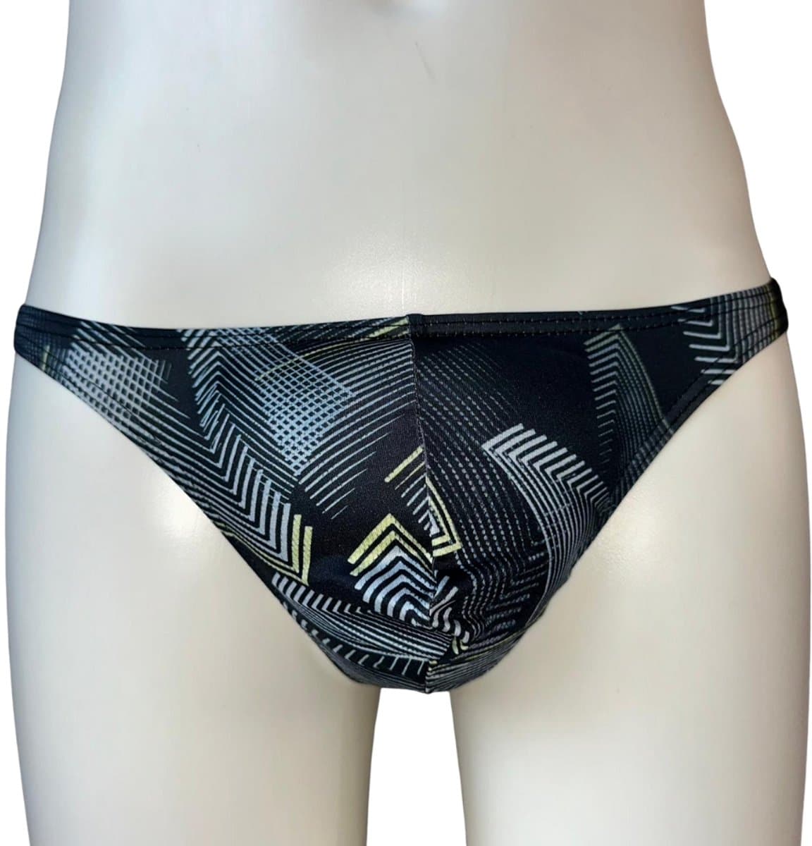 LekkerStout Slim Fit String - Zwart - Sexy Herenondergoed | XL | ( LS112 ) — afbeelding 1