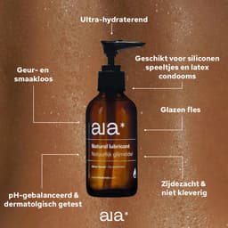 Aia* Natuurlijk Glijmiddel - 100 ml - Op waterbasis - Natural Lubricant, Lube - Gebruik voor vagina, penis, hand of anaal — thumbnail 2