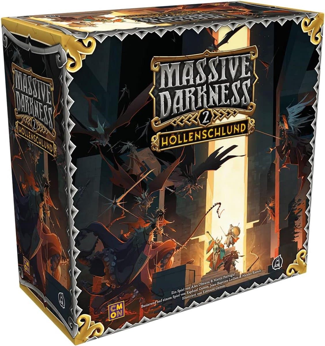 Massive Darkness 2: Hellenspel - Dungeon Crawler bordspel voor 1-6 spelers, 14+, 120 minuten — afbeelding 1