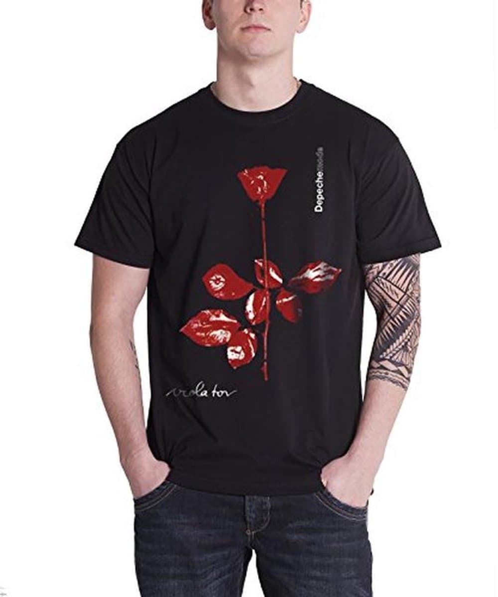 T-shirt voor heren, officieel Depeche Mode ontwerp — afbeelding 1
