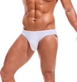 Heren slips met lage taille van zachte, lichte modal stof — thumbnail 2