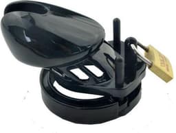 Intenz® Kuisheidskooi - Zwart - Chastity Cage - Small - Peniskooi - Sex Toys voor Koppels - Inclusief Slotje — thumbnail 2