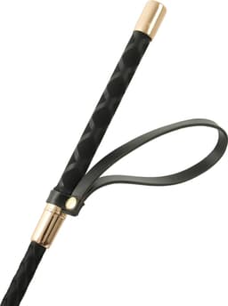 Banoch | Crop Black | 58 cm | Paardrijzweep zwart — thumbnail 4