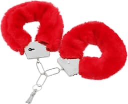 Banoch | Bondage Naughty Red | rode handboeien, blinddoek en streelveren — thumbnail 5