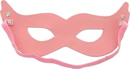 Banoch - mask villain pink - masker van imitatieleer roze — thumbnail 3