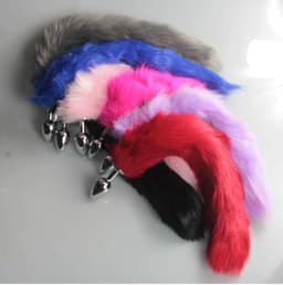New Age devi - Vossenstaart - Foxtail - Sex speeltje voor mannen en vrouwen - Anale buttplug - Bruin — thumbnail 4