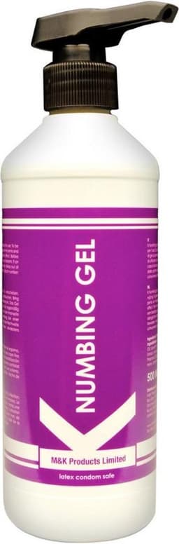 K Numbing Gel - Verdovend Glijmiddel op Waterbasis - 500 ml — thumbnail 3