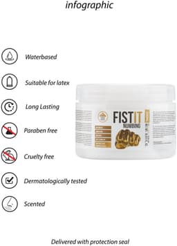 Pharmquests Fist-It Numbing - Verdovende Anaalcrème - 500 Ml — thumbnail 2