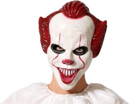 Eng Gruwelijk Clown Masker voor Halloween en Carnaval — thumbnail 1