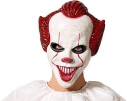 Eng Gruwelijk Clown Masker voor Halloween en Carnaval