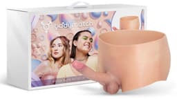 Bodymatch - Bennie - Realistisch Siliconen Onderlichaam Bodysuit met Vagina en Anus - Maat M — thumbnail 1