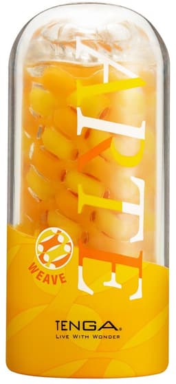 Tenga - Arte Weave Masturbator - Geel/Oranje — thumbnail 6