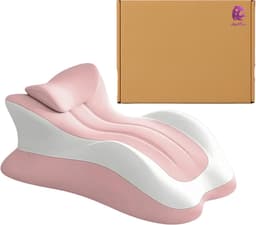 JustFun Sex Kussen - Sex Toys voor Vrouwen & Mannen - Seksmeubel voor Koppels - Seksstoel voor Standjes - Roze / Wit — thumbnail 5