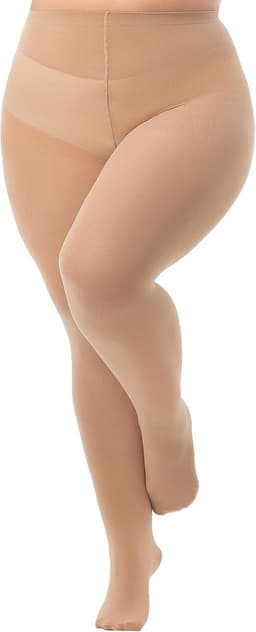 Dames Panty Grote Maten XL-XXXXL - Hoge Taille, Ultra Zacht & Duurzaam — thumbnail 1