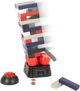 Wobble Tower - Dynamische Toren - Familie Spel - Vibrerende Sokkel Timer - 19x11x25 cm — thumbnail 2